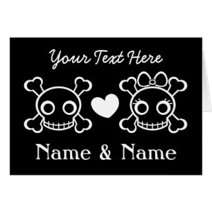 Niedlicher Schädel-Partner