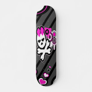 Niedlicher SchädelSkateboard Skateboard