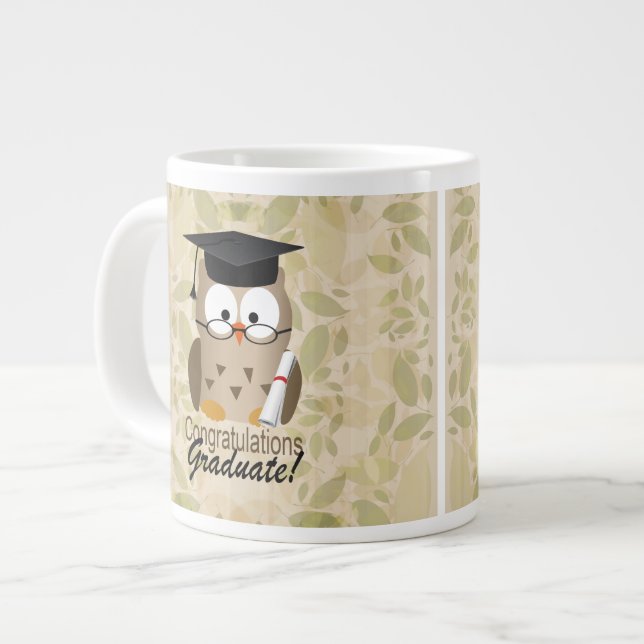 Niedlicher Schellfisch Jumbo-Tasse (Vorderseite Links)