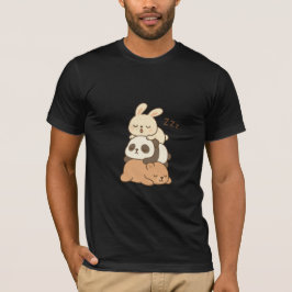 Niedlicher Schlaf - Hase, Panda und Bea T-Shirt