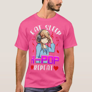 Niedlicher Schlaf KRepeat Korean Music T-Shirt