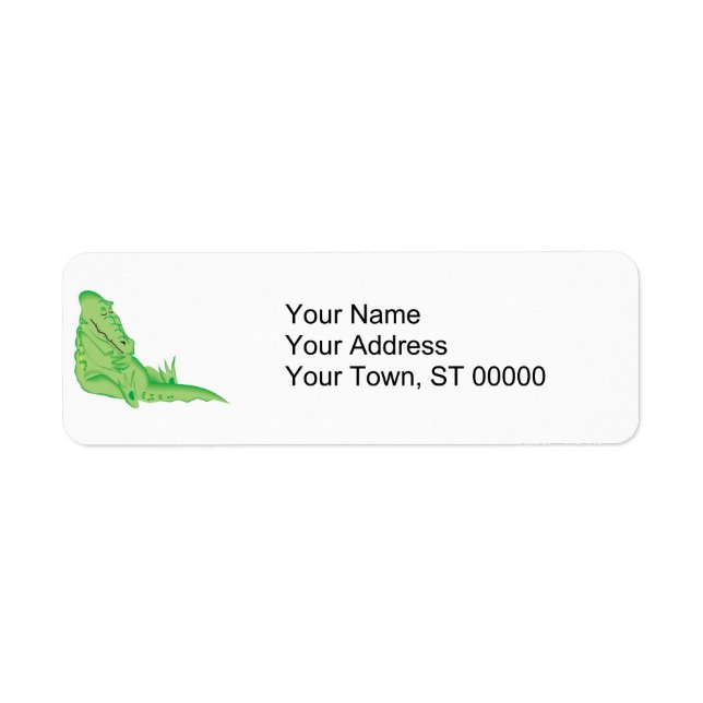 niedlicher Schlafalligator (Vorne)