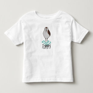 Niedlicher Schläfer Sandpiper Kleinkind T-shirt