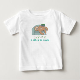 Niedlicher Schlafsessel, der ein zauberhafter trop Baby T-shirt