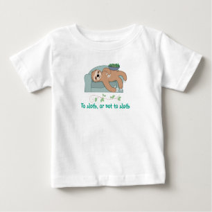 Niedlicher Schlafsessel, der ein zauberhafter trop Baby T-shirt