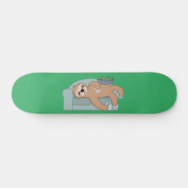 Niedlicher Schlafsessel, der ein zauberhafter trop Skateboard