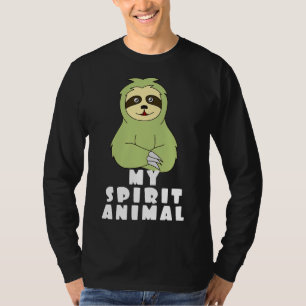 Niedlicher Schlamm Design My Spirit Animal T-Shirt