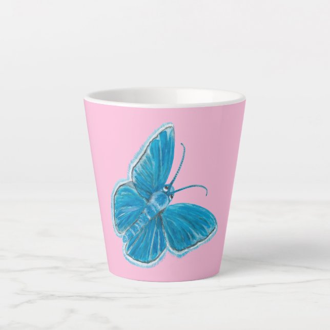 Niedlicher Schmetterling Milchtasse (Vorderseite)