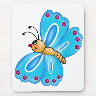 Niedlicher Schmetterling Mousepad