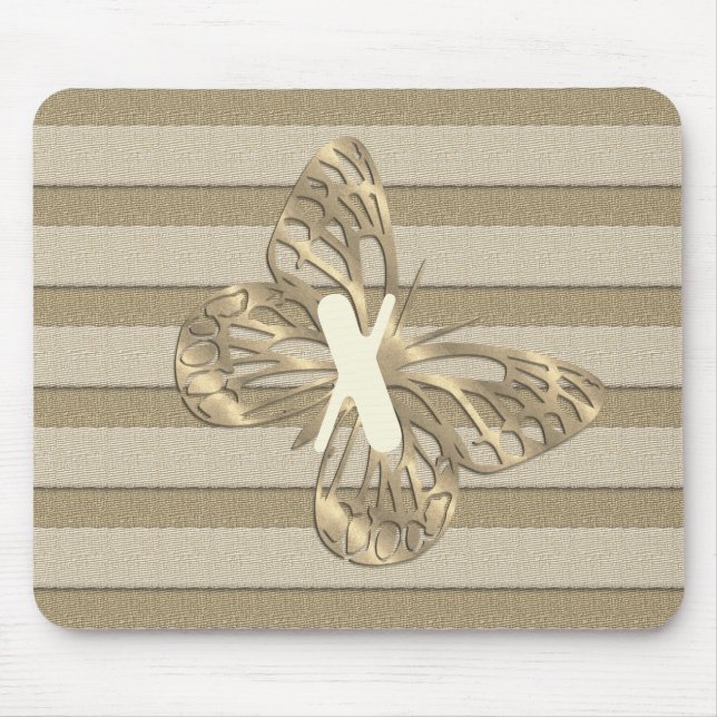 Niedlicher Schmetterling Mousepad (Vorne)