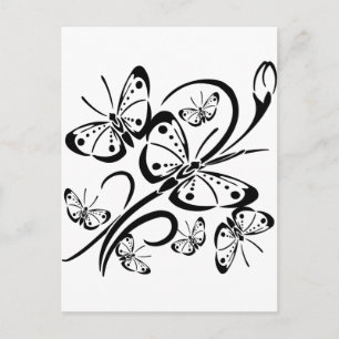 Niedlicher Schmetterling Postkarte
