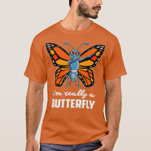 Niedlicher Schmetterling Shirt Dabbing Monarch But