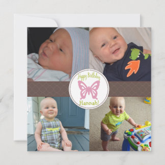 Niedlicher Schmetterlingsplatz Geburtstag Einladun Einladung