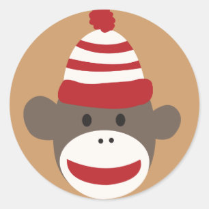 Niedlicher Schnappsticker Runder Aufkleber
