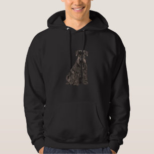 Niedlicher Schnauzer für Schnauzer Dog Mama Vater Hoodie