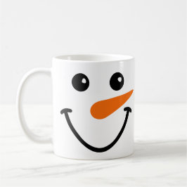 Niedlicher Schneemann Kaffeetasse