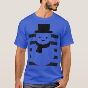 Niedlicher Schneemann, Schneemann, Winter, Kawaii, T-Shirt