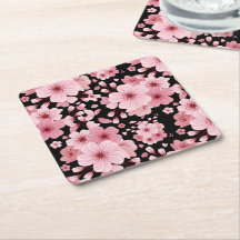 Niedlicher schöner Cherry Blossom Square Paper Unt