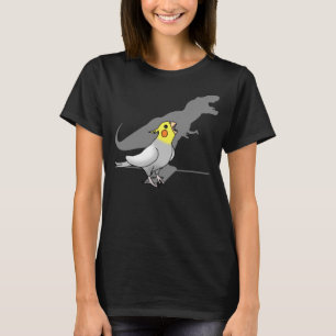 Niedlicher Schrei Parrot Birb Memes Funny T-Rex Co T-Shirt
