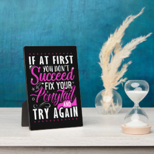 niedlicher Schreibtisch inspiriert Wortart Fotoplatte