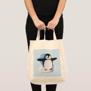 Niedlicher schuggable Pinguin Tragetasche