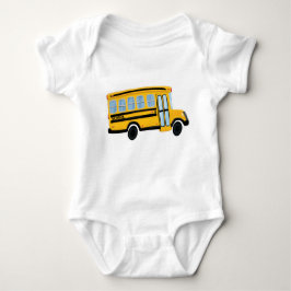 Niedlicher Schulbus-Baby-Bodysuit Baby Strampler