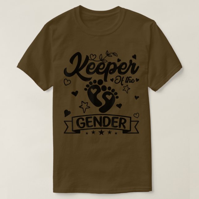Niedlicher Schutz des Party "Gender Reveal" T-Shirt (Design vorne)