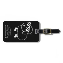 Niedlicher schwarze Schaf-Cartoon