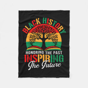 Niedlicher Schwarzer Geschichtsmonat Proud Black H Fleecedecke