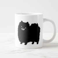 Niedlicher Schwarzer Spitz