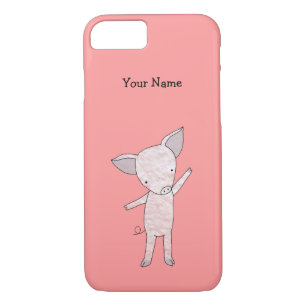 Niedlicher Schwein kundenspezifischer iPhone Fall Case-Mate iPhone Hülle