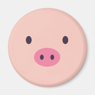 Niedlicher Schwein-Magnet Magnet