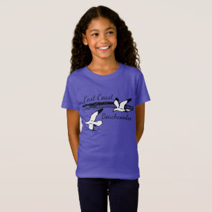 Niedlicher Seagull Beach East Coast Beachcomber im T-Shirt