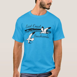 Niedlicher Seagull Beach East Coast Beachcomber im T-Shirt