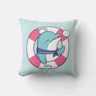 Niedlicher Seelsorger Dolphin, Kinderdekoration Kissen