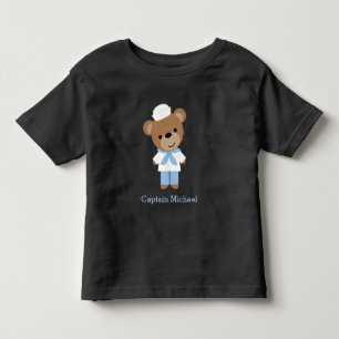Niedlicher Segelbär Kleinkind T-shirt