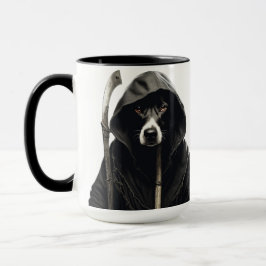 Niedlicher Sensenmann (Hund) Tasse