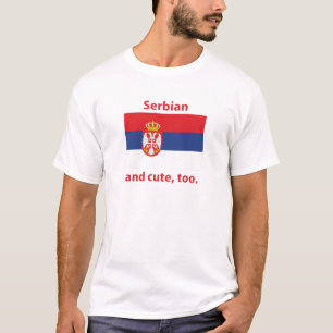 Niedlicher Serbian-T - Shirt