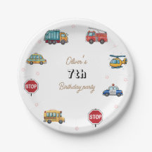 Niedlicher Service Vehicle Birthday bash