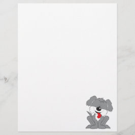 Niedlicher Shaggy Puppy Cartoon