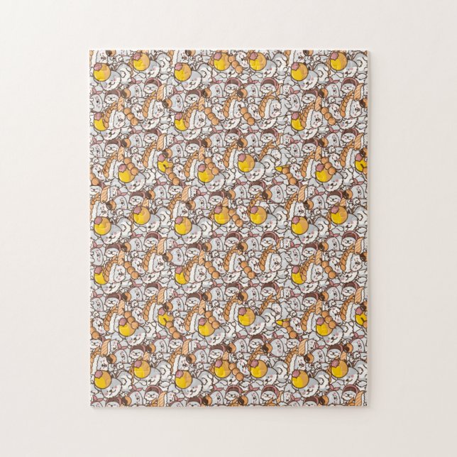 niedlicher Shiba Puzzle (Vertikal)