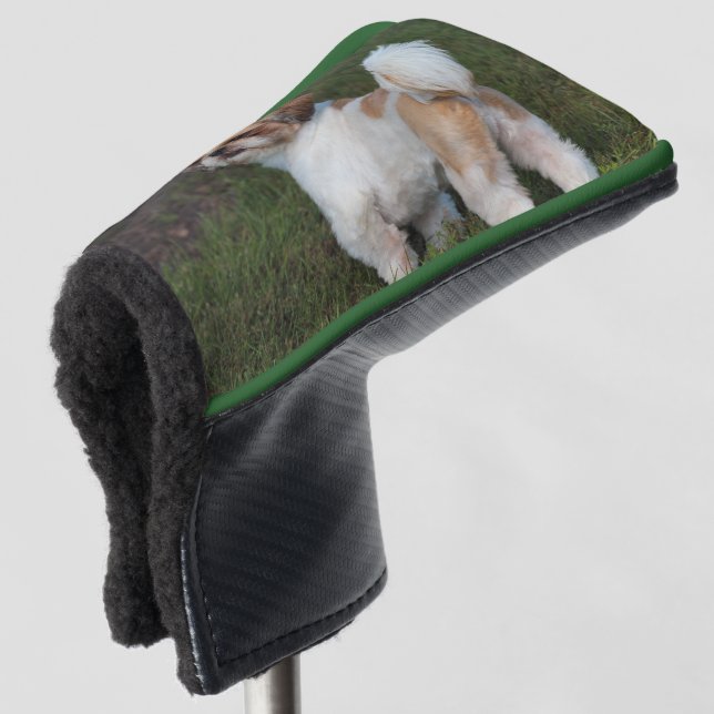 Niedlicher Shih Tzu Golf Headcover (3/4 Vorderseite)