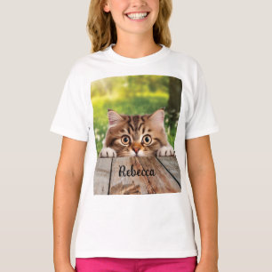 Niedlicher sibirischer Flüchtige Blick T-Shirt