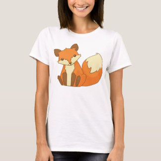 Niedlicher Sitzfuchs T-Shirt