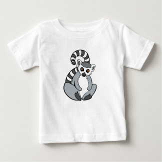 Niedlicher Sitzring-Lemur Baby T-shirt