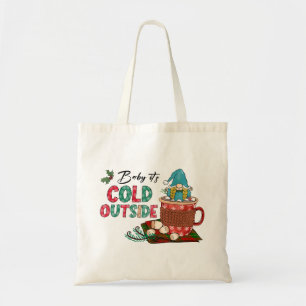 Niedlicher skandinavischer Weihnachtsgnome & Hot C Tragetasche