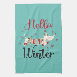 Niedlicher Skaten Geschirrtuch