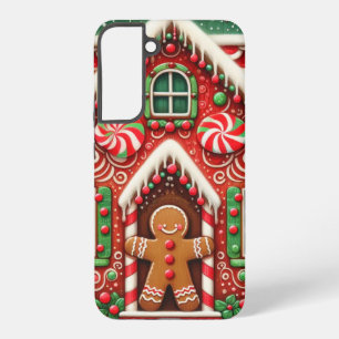 Niedlicher, skurriler Lebkuchen Samsung Galaxy Hülle