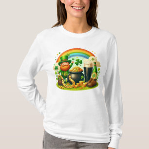 Niedlicher, skurriler St. Patrick's Day T-Shirt