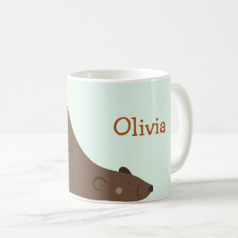 Niedlicher Sleepy Kaffeetasse